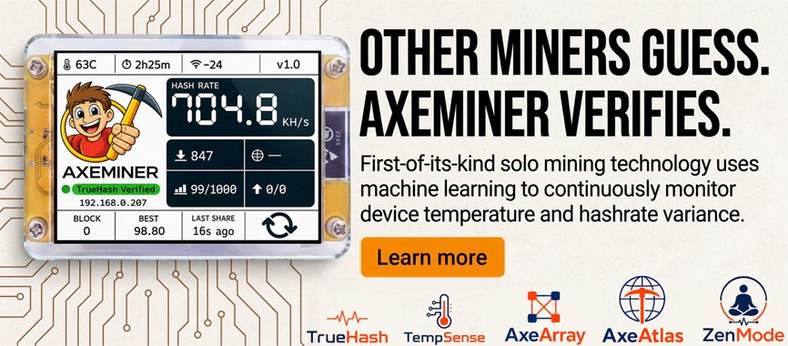 AxeMiner — a lottery miner that verifies its hashrate
